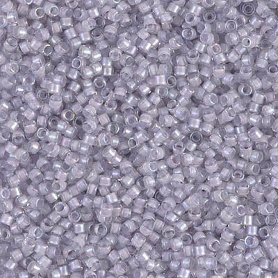 Delica 11/0 - DB080 - Lined Pale Laven - PerlineBeads