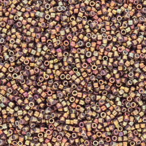 Delica 11/0 - DB1010 - Metallic Earth Batik Luster - PerlineBeads
