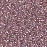 Delica 11/0 - DB1434 - Silver Lined Pale Rose - PerlineBeads
