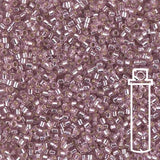 Delica 11/0 - DB1434 - Silver Lined Pale Rose - PerlineBeads