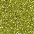 Delica 11/0 - DB147 - Silver Lined Chartreuse - PerlineBeads