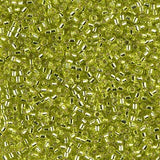 Delica 11/0 - DB147 - Silver Lined Chartreuse - PerlineBeads