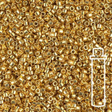 Delica 11/0 - DB1832 - Duracoat Galvanized Gold - PerlineBeads