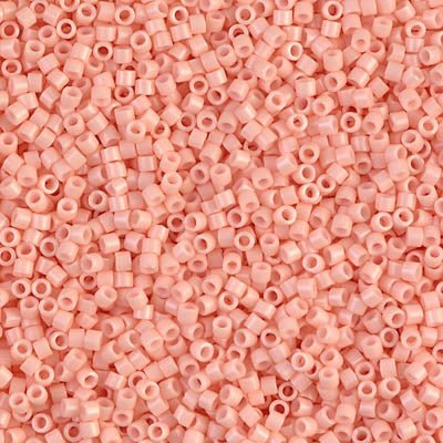 Delica 11/0 - DB206 - Opaque Salmon - PerlineBeads