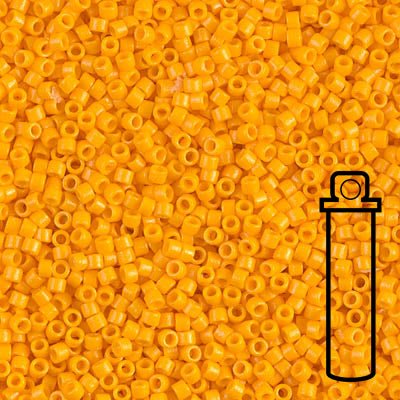 Delica 11/0 - DB2103 - Duracoat Opaque Light Squash - PerlineBeads