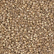 Delica 11/0 - DB334 - Matt metallic dark yellow Gold 24kt - PerlineBeads