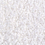 Delica 11/0 - DB351 - Matte White - PerlineBeads
