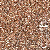 Delica 11/0 - DB411 - Galvanized Gold Dyed - PerlineBeads