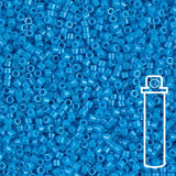 Delica 11/0 - DB659 - Dyed Opaque Capri Blue - PerlineBeads