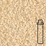 Delica 11/0 - DB732 - Opaque Cream - PerlineBeads