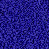 Delica 11/0 - DB756 - Matte Opaque Royal Blue - PerlineBeads