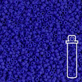 Delica 11/0 - DB756 - Matte Opaque Royal Blue - PerlineBeads