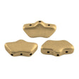 Delos® Par Puca® - Light Gold Mat - PerlineBeads