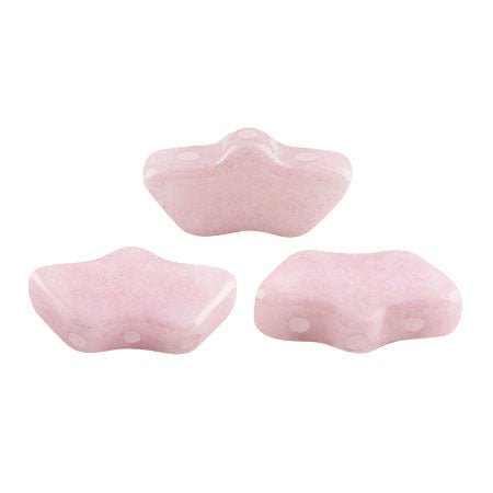 Delos® Par Puca® - Opaque Light Rose Ceramic Look - PerlineBeads