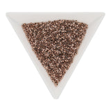 Demi-Round 11/0 – PermaFinish - Copper-Lined Crystal - PerlineBeads