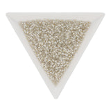 Demi-Round 11/0 – PermaFinish – Silver Lined Frosted - PerlineBeads
