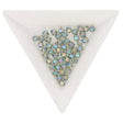 Doppelkegel 4 mm – aus Glas - Sea Green - PerlineBeads