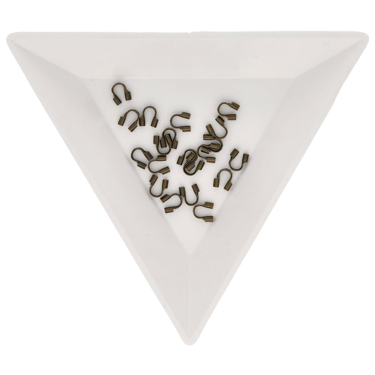 Drahtschutz (Wire guardian) aus Messing – Farbe Bronze - PerlineBeads