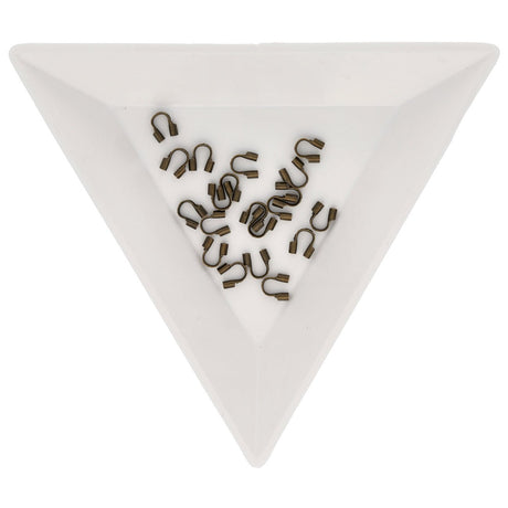 Drahtschutz (Wire guardian) aus Messing – Farbe Bronze - PerlineBeads