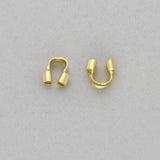 Drahtschutz (Wire guardian) aus Messing – Farbe Gold - PerlineBeads