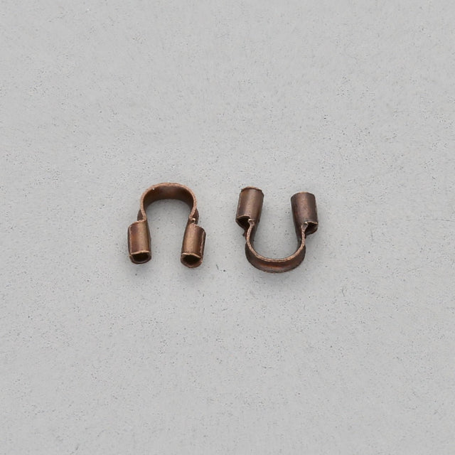 Drahtschutz (Wire guardian) aus Messing – Farbe Kupfer - PerlineBeads