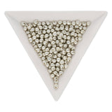 Drop Beads 3,4 mm – Galvanized Silver - PerlineBeads