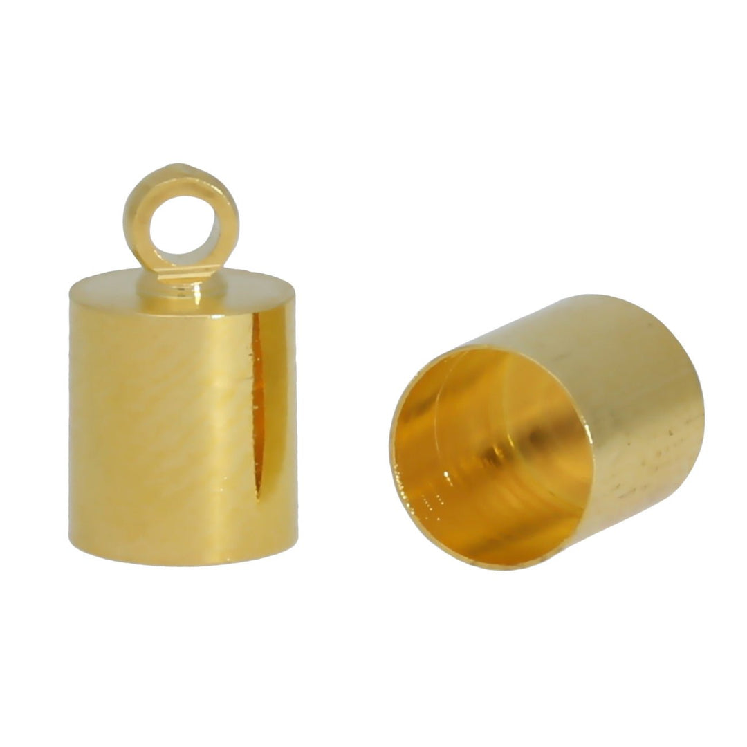 Endkappe-Kordelende 11x6 mm - Gold - PerlineBeads