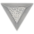 Fire polished 3 mm Glasperlen - Luster White - PerlineBeads