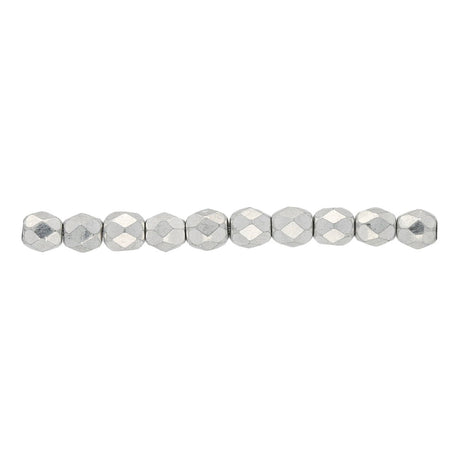 Fire polished 4 mm - Crystal Full Labrador - PerlineBeads