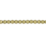 Fire polished 4 mm Glasperlen - Pastel lime - PerlineBeads