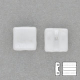 Fixer Beads horizontale Ausführung - Chalk White Luster - PerlineBeads