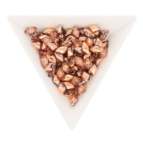 GemDuo - Czech Shield - Crystal Capri Gold - PerlineBeads