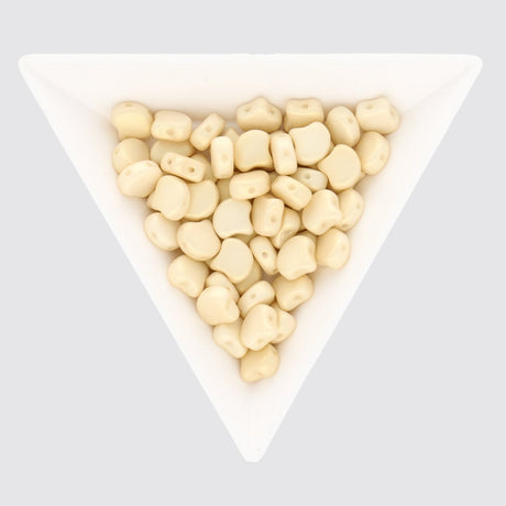 Ginko Leaf Bead - Chatoyant Light Gold - PerlineBeads