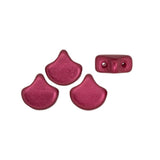 Ginko Leaf Bead - Chatoyant Red - PerlineBeads