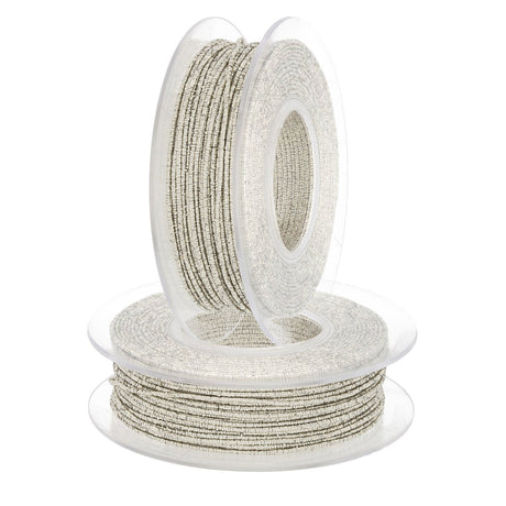 Giza elastico Schmuckgarn - Platin (99128) - PerlineBeads