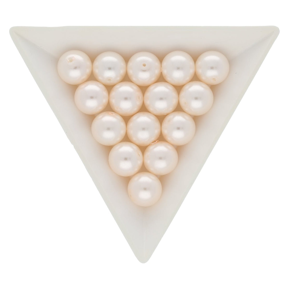 Glasperle rund - 10 mm - Light Pink - PerlineBeads