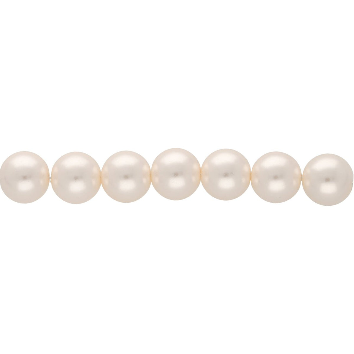 Glasperle rund - 10 mm - Light Pink - PerlineBeads