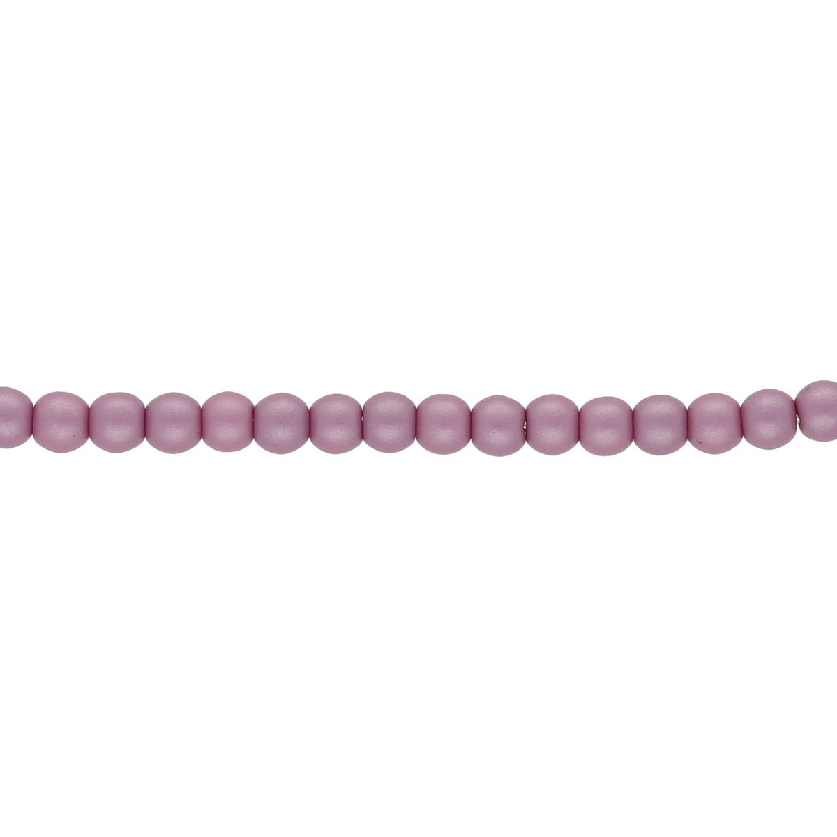 Glasperlen rund - 3 mm - Powdery Lavender - PerlineBeads