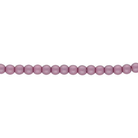 Glasperlen rund - 3 mm - Powdery Lavender - PerlineBeads