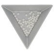 Glasperlen rund - 3 mm - Powdery Pastel White - PerlineBeads