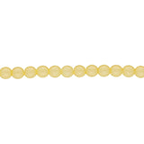 Glasperlen rund - 3 mm - Powdery Pastel Yellow - PerlineBeads