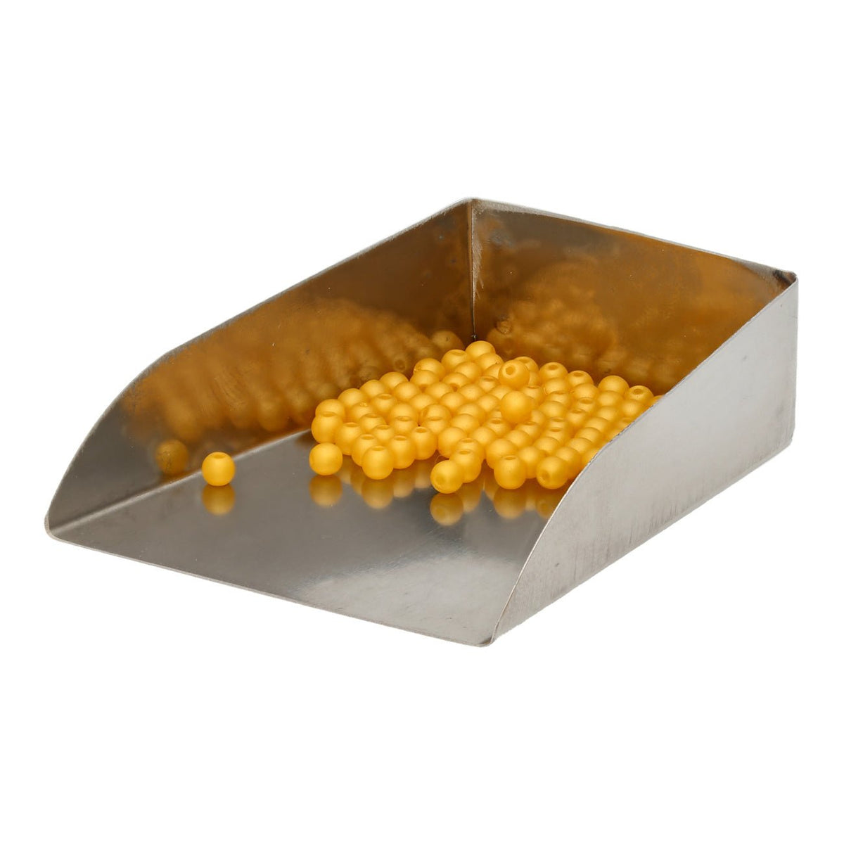 Glasperlen rund - 3 mm - Powdery Sunflower - PerlineBeads