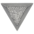 Glasperlen rund - 4 mm - Crystal - PerlineBeads