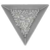 Glasperlen rund - 4 mm - Crystal - PerlineBeads