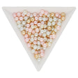 Glasperlen rund - 4 mm - Light Rose Mix - PerlineBeads