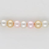 Glasperlen rund - 4 mm - Light Rose Mix - PerlineBeads