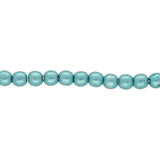 Glasperlen rund - 4 mm - Saturated Metallic Island Paradise - PerlineBeads