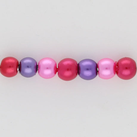 Glasperlen rund - 4 mm - Valentine’s Mix - PerlineBeads