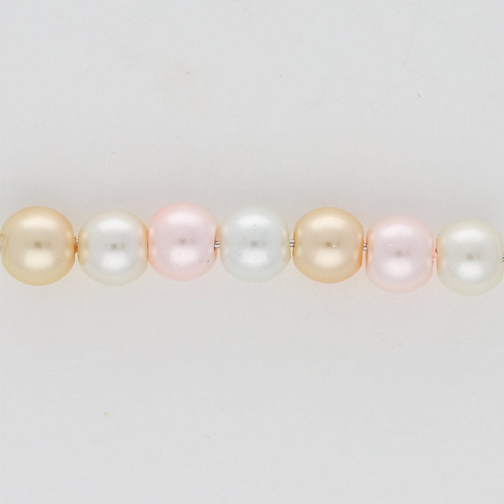 Glasperlen rund - 6 mm - Light Rose Mix - PerlineBeads