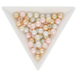 Glasperlen rund - 6 mm - Light Rose Mix - PerlineBeads